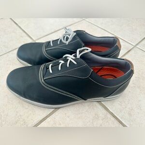 FOOTJOY Contour Series Soft Spike Golf Shoes,Black, Mens Size 13, Excellent cond